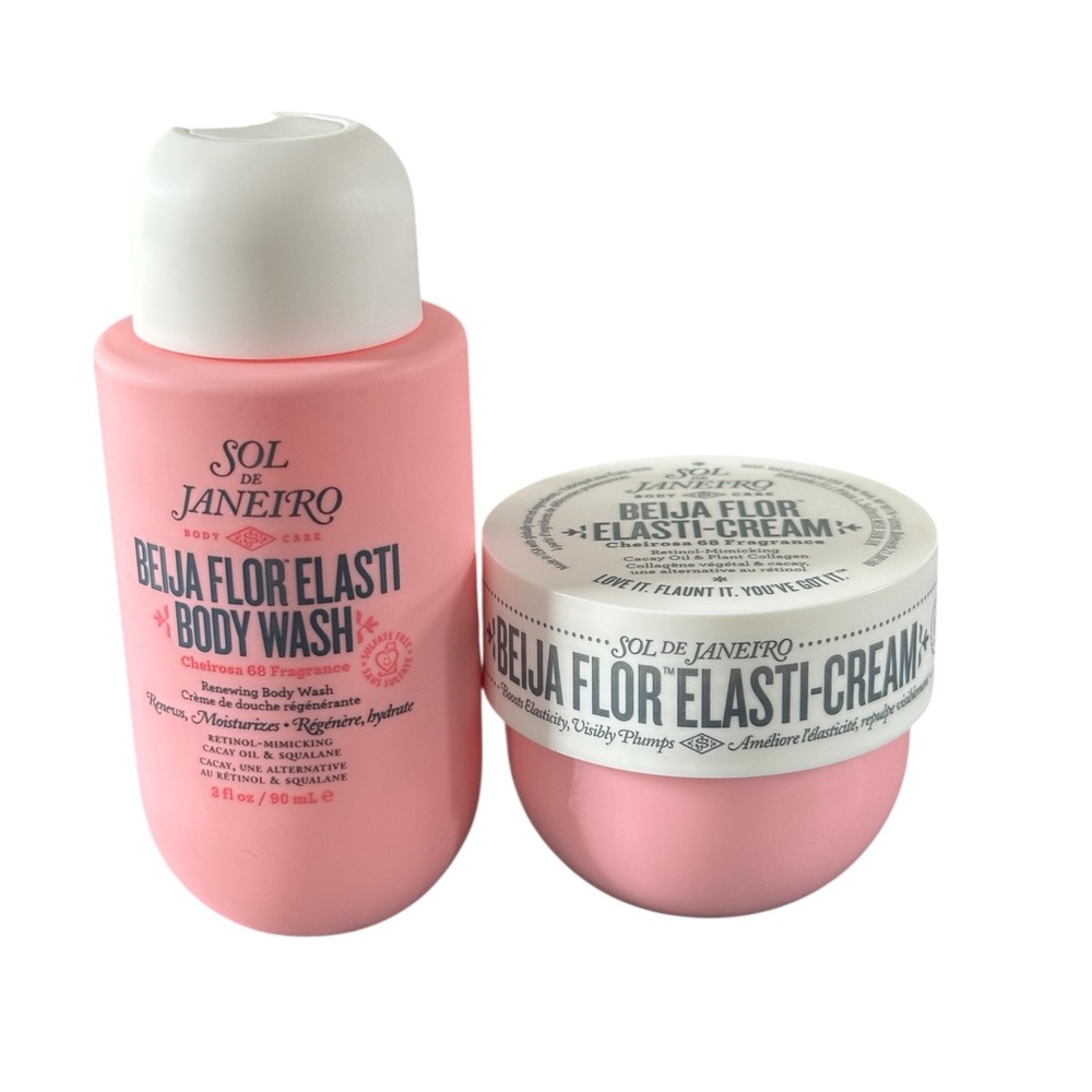 Sol De Janeiro Beija Flor Elasti- Cream 25 ml & Beija Flor Body Wash 90 ml MINIS - Picture 2 of 2